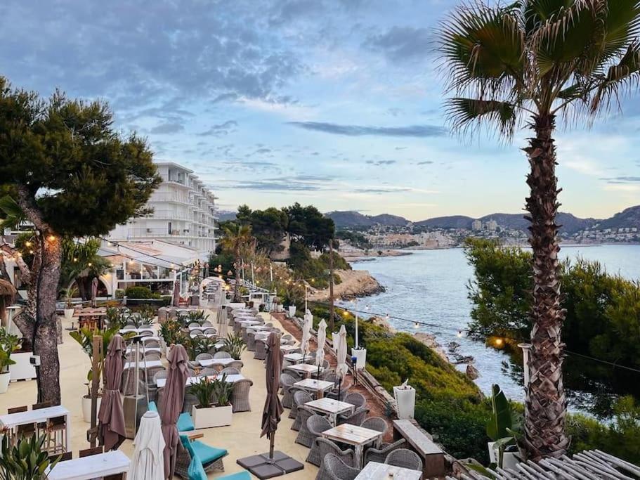 Luxe appartement op 50 meter van zee in Moraira Buitenkant foto