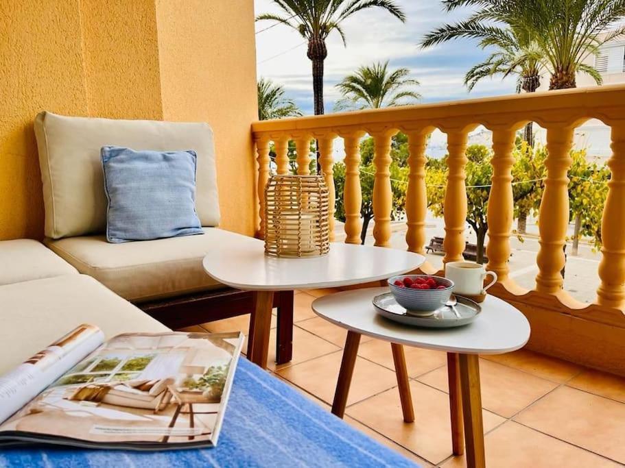 Luxe appartement op 50 meter van zee in Moraira Buitenkant foto
