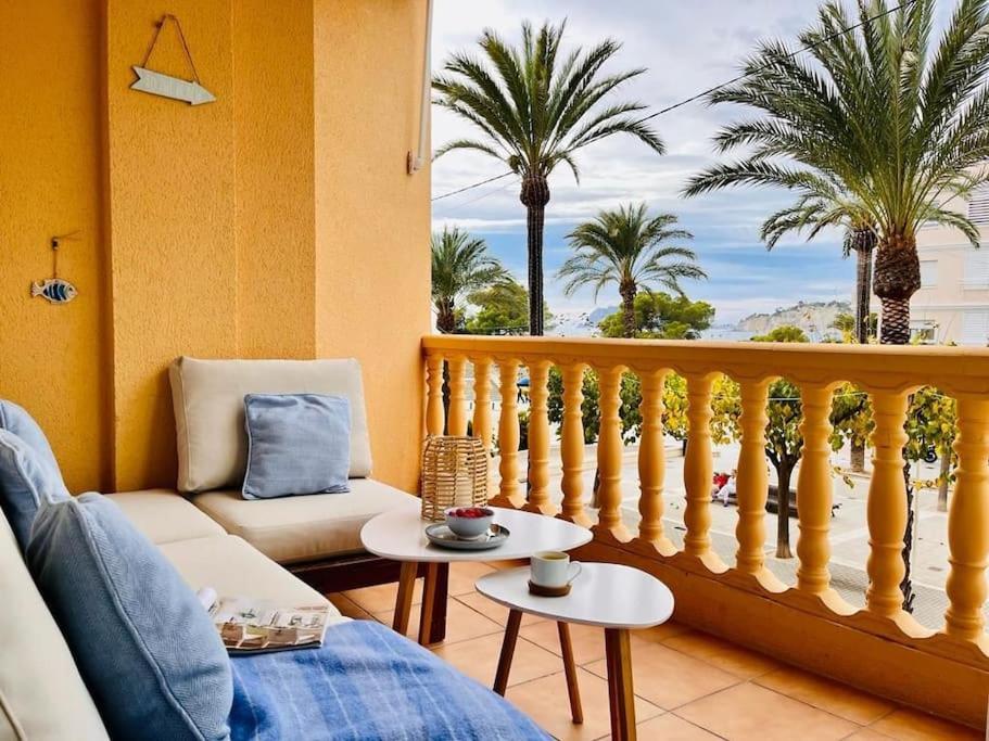 Luxe appartement op 50 meter van zee in Moraira Buitenkant foto